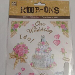 LK Glitter Wedding Rub on's unknown Brand